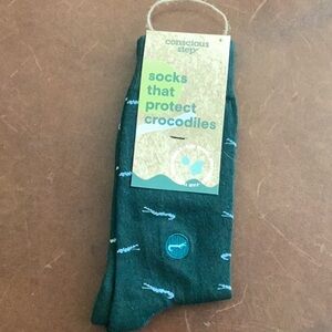Conscious Step Crocodile Socks